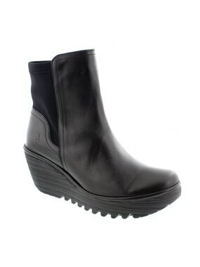 Fly London Yetti Leather Ankle Boots Size 7.5